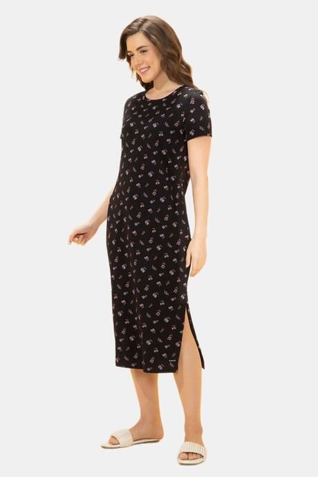 Amante Lounge Laze Dress - Orchid Floral Print — image 2